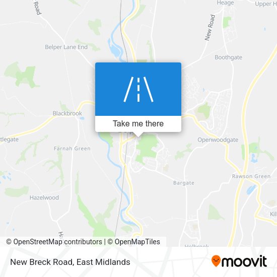 New Breck Road map