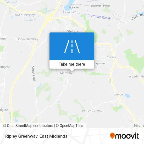 Ripley Greenway map