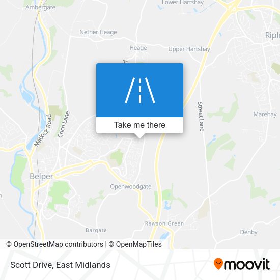 Scott Drive map