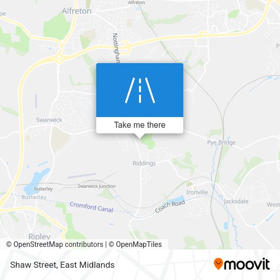 Shaw Street map