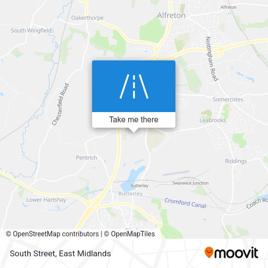 South Street map