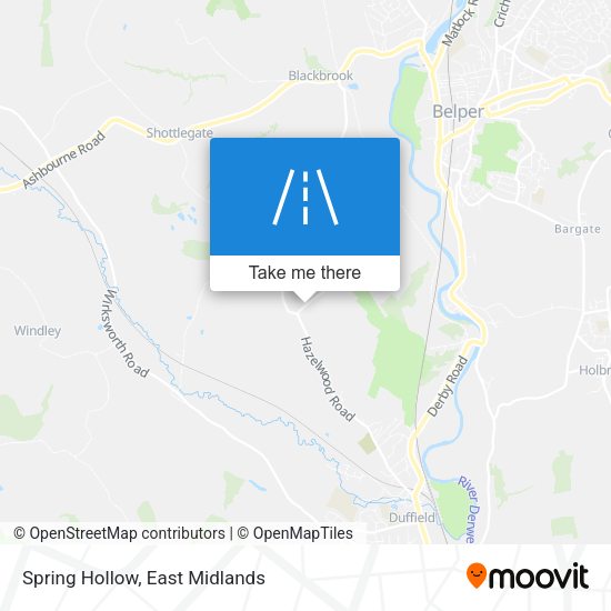 Spring Hollow map