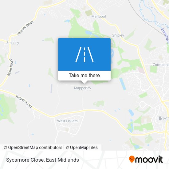 Sycamore Close map