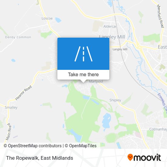 The Ropewalk map