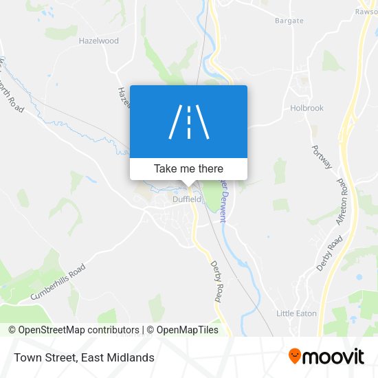 Town Street map
