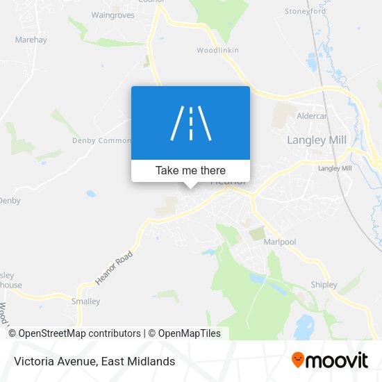 Victoria Avenue map