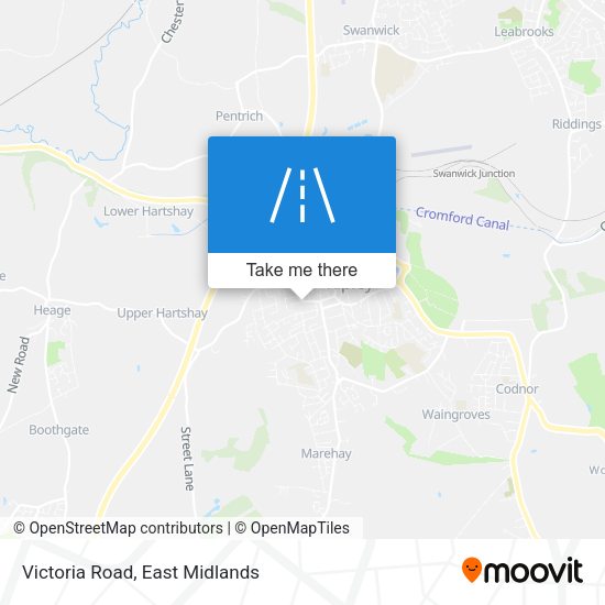 Victoria Road map