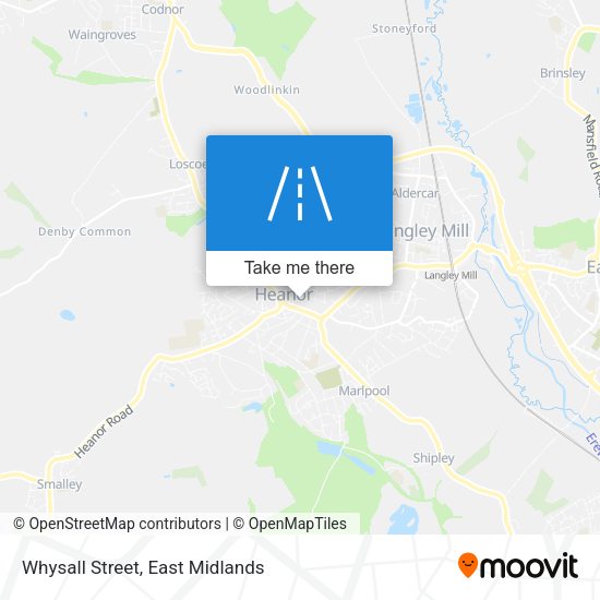 Whysall Street map