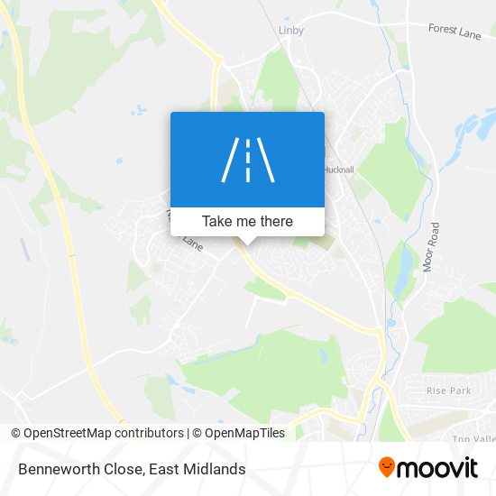 Benneworth Close map