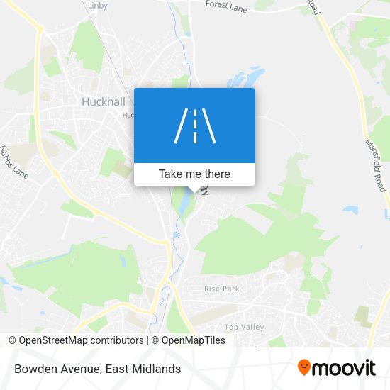Bowden Avenue map