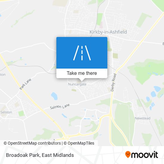 Broadoak Park map