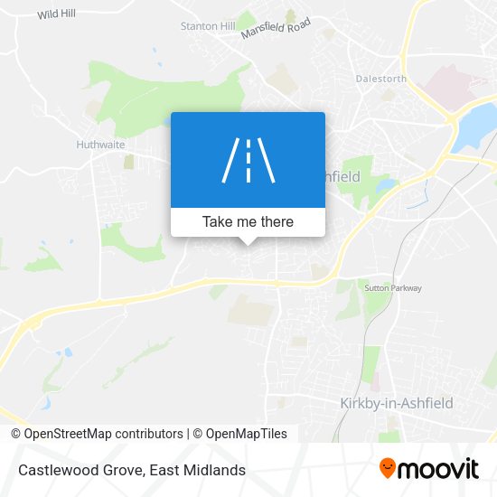 Castlewood Grove map