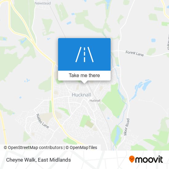 Cheyne Walk map