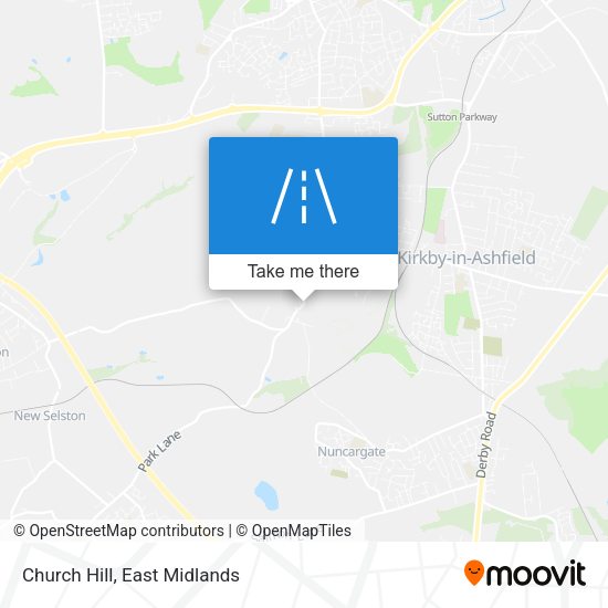 Church Hill map