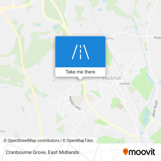 Cranbourne Grove map