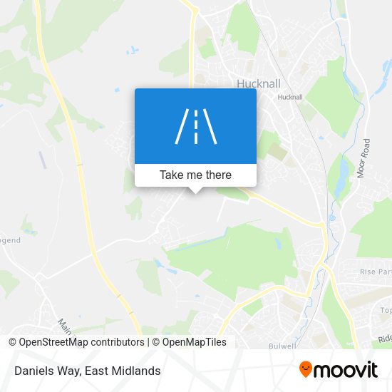 Daniels Way map