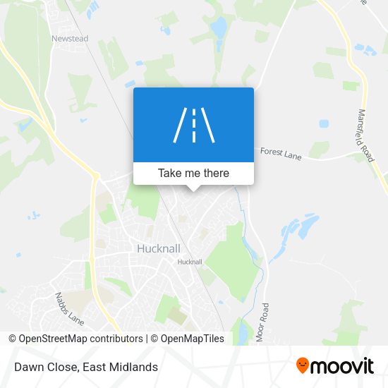 Dawn Close map