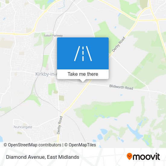 Diamond Avenue map