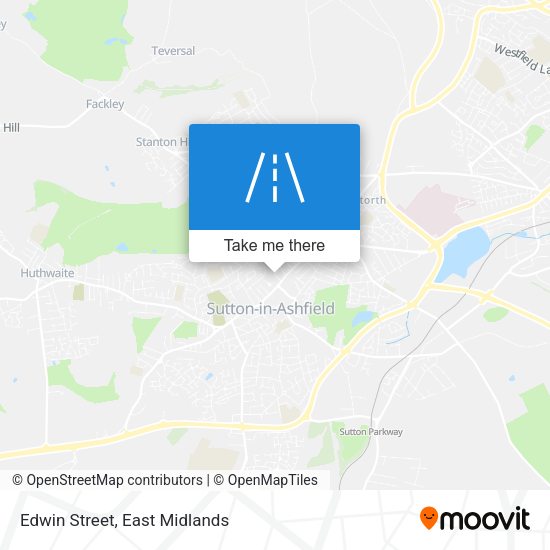 Edwin Street map