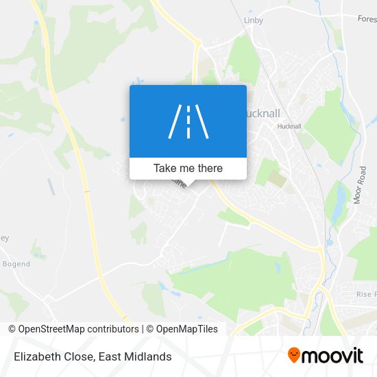 Elizabeth Close map