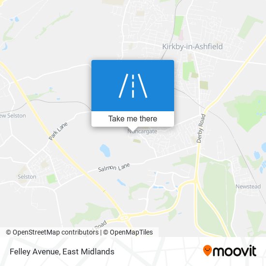 Felley Avenue map