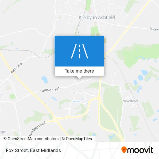 Fox Street map