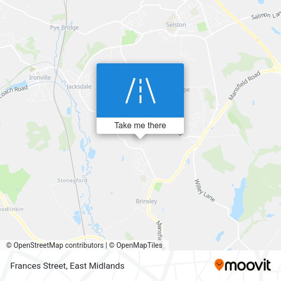 Frances Street map