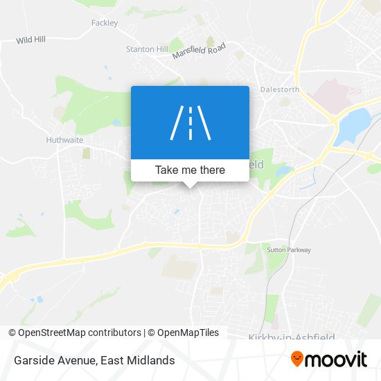 Garside Avenue map