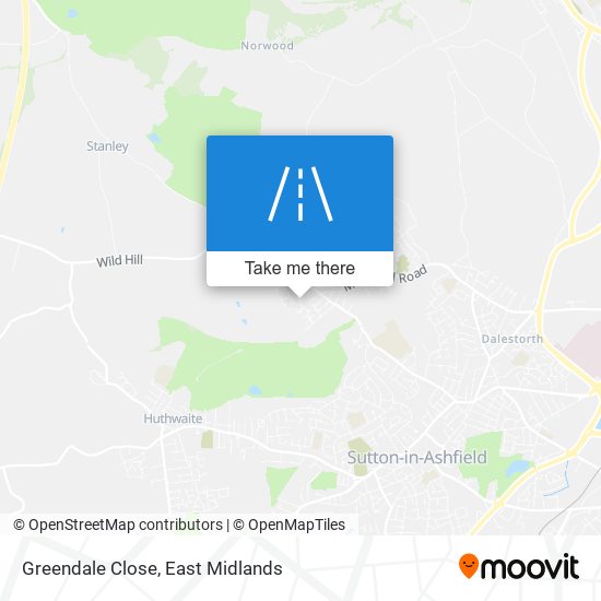 Greendale Close map