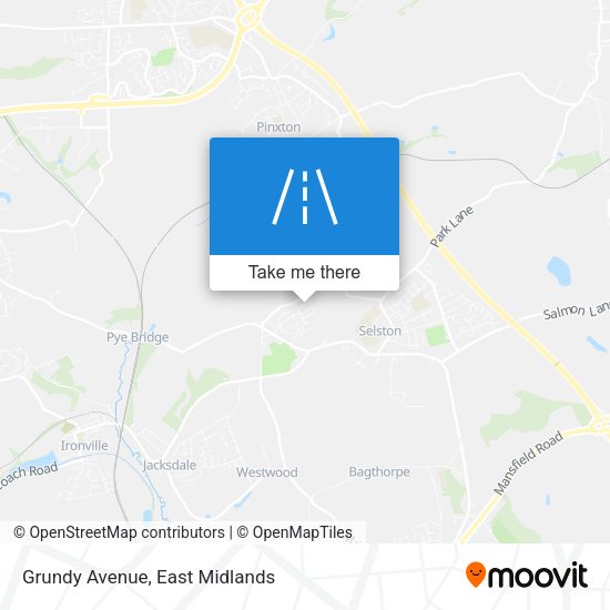 Grundy Avenue map