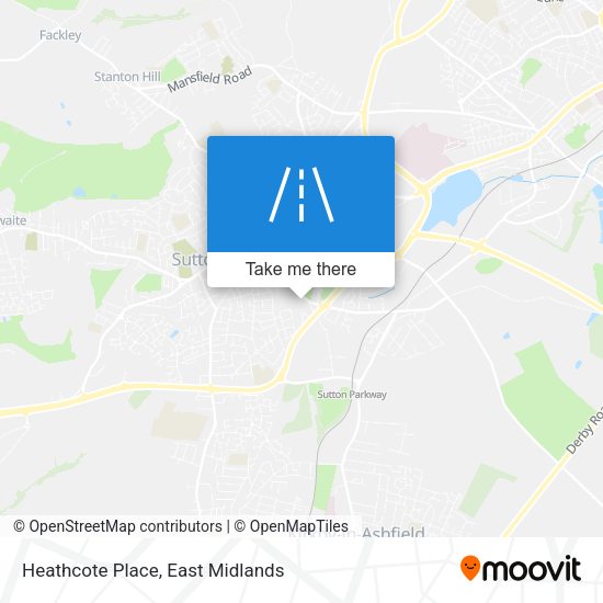Heathcote Place map