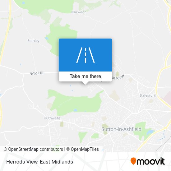 Herrods View map