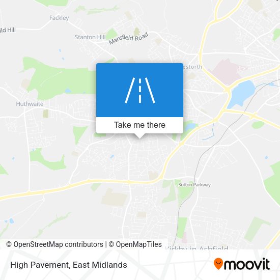 High Pavement map