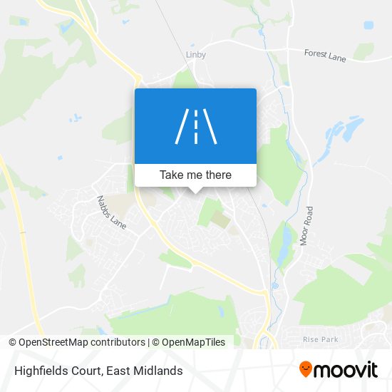 Highfields Court map