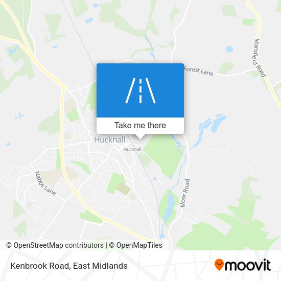 Kenbrook Road map