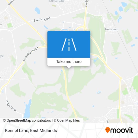 Kennel Lane map
