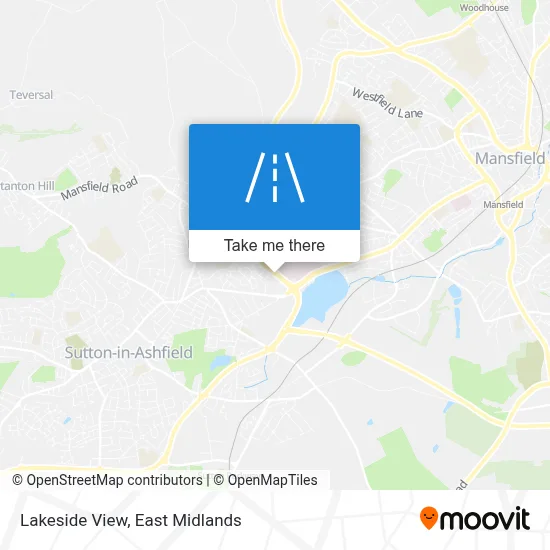 Lakeside View map