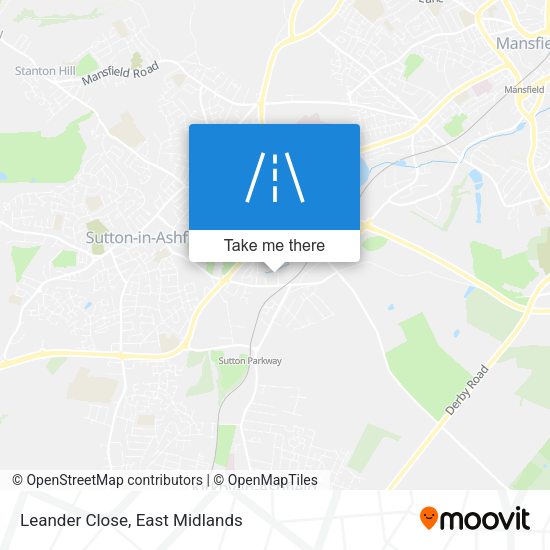 Leander Close map