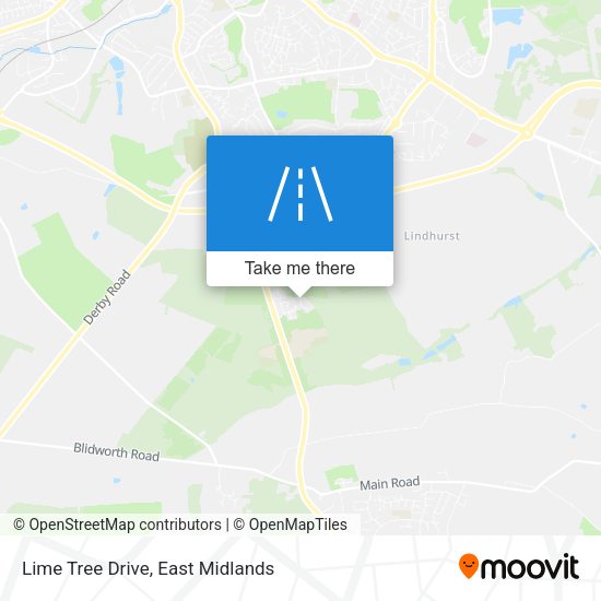Lime Tree Drive map