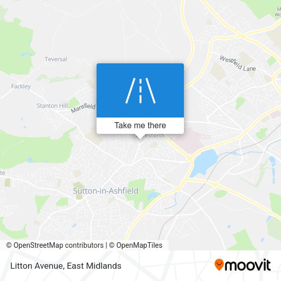 Litton Avenue map