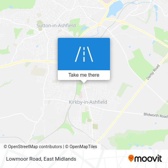 Lowmoor Road map