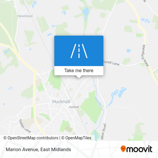 Marion Avenue map