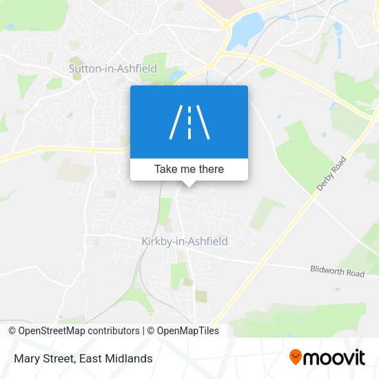 Mary Street map