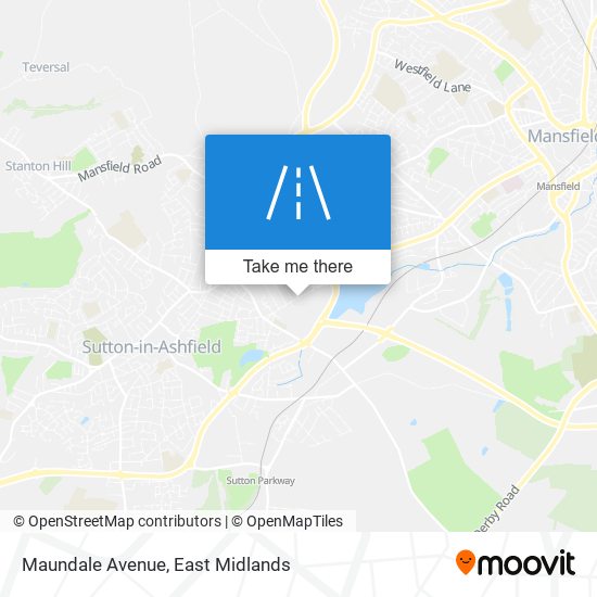 Maundale Avenue map