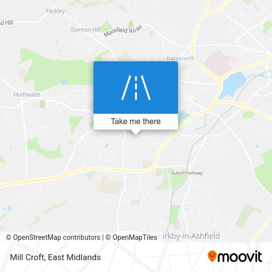 Mill Croft map