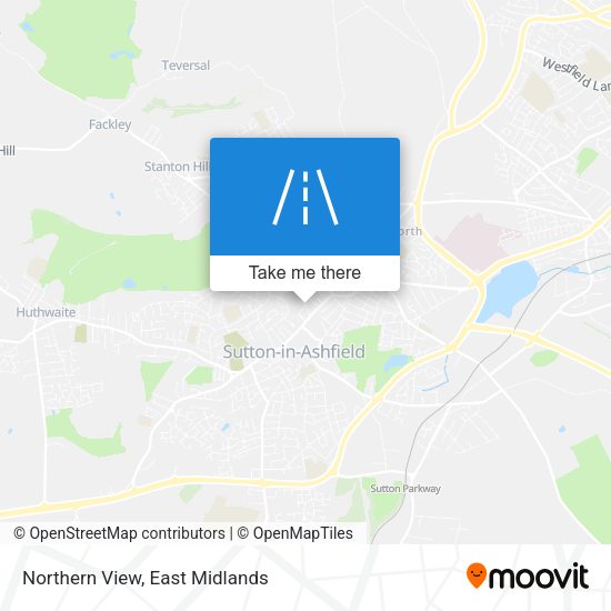 Northern View map
