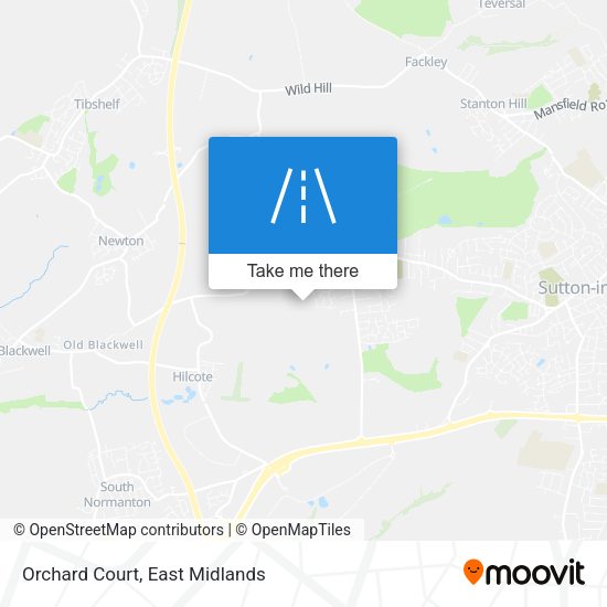 Orchard Court map