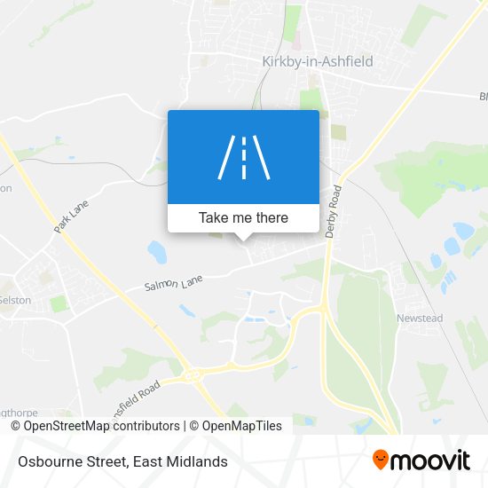 Osbourne Street map