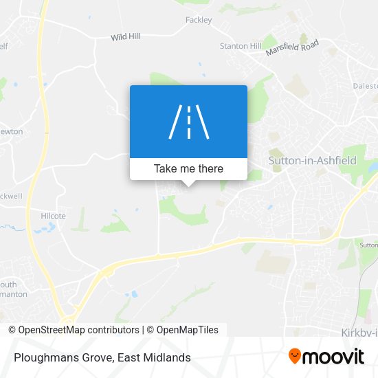 Ploughmans Grove map