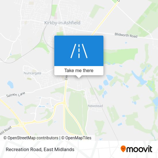 Recreation Road map